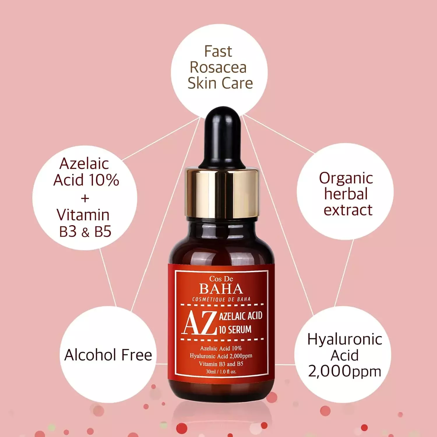 Cos De BAHA Azelaic Acid 10% Serum (30ml)