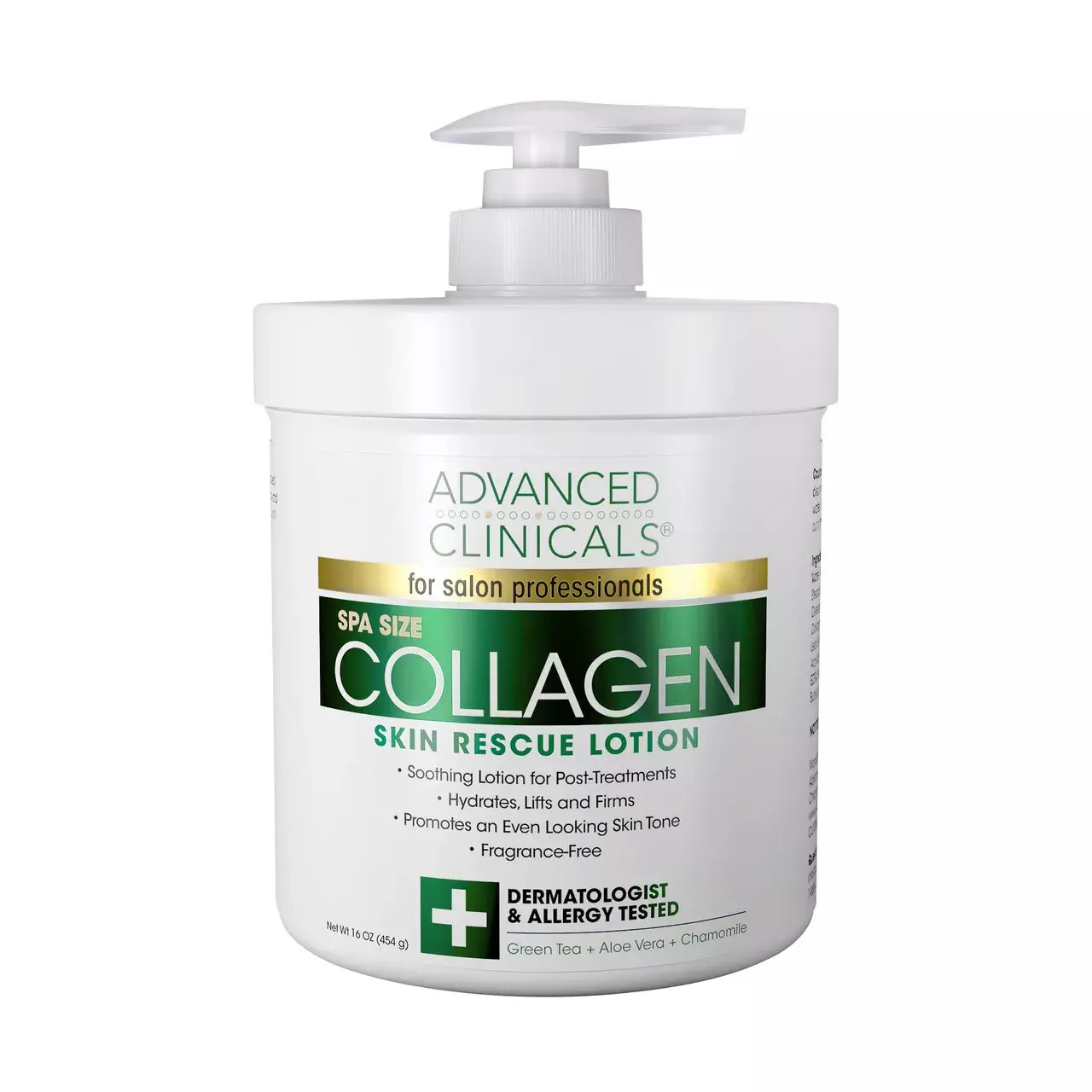 Advanced Clinicals Collagen Instant Plumping Serum + Collagen Skin Rescue Lotion