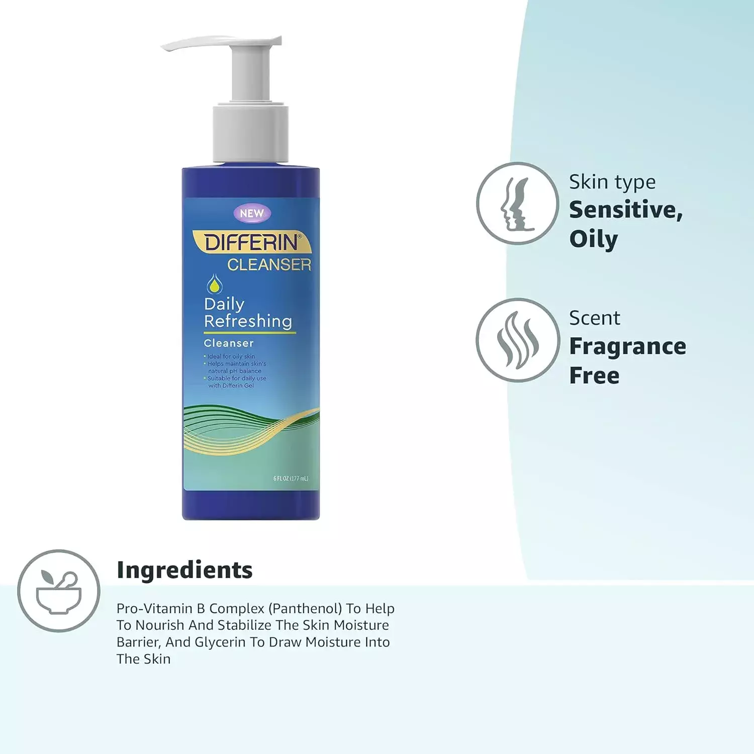 Differin Daily Refreshing Cleanser