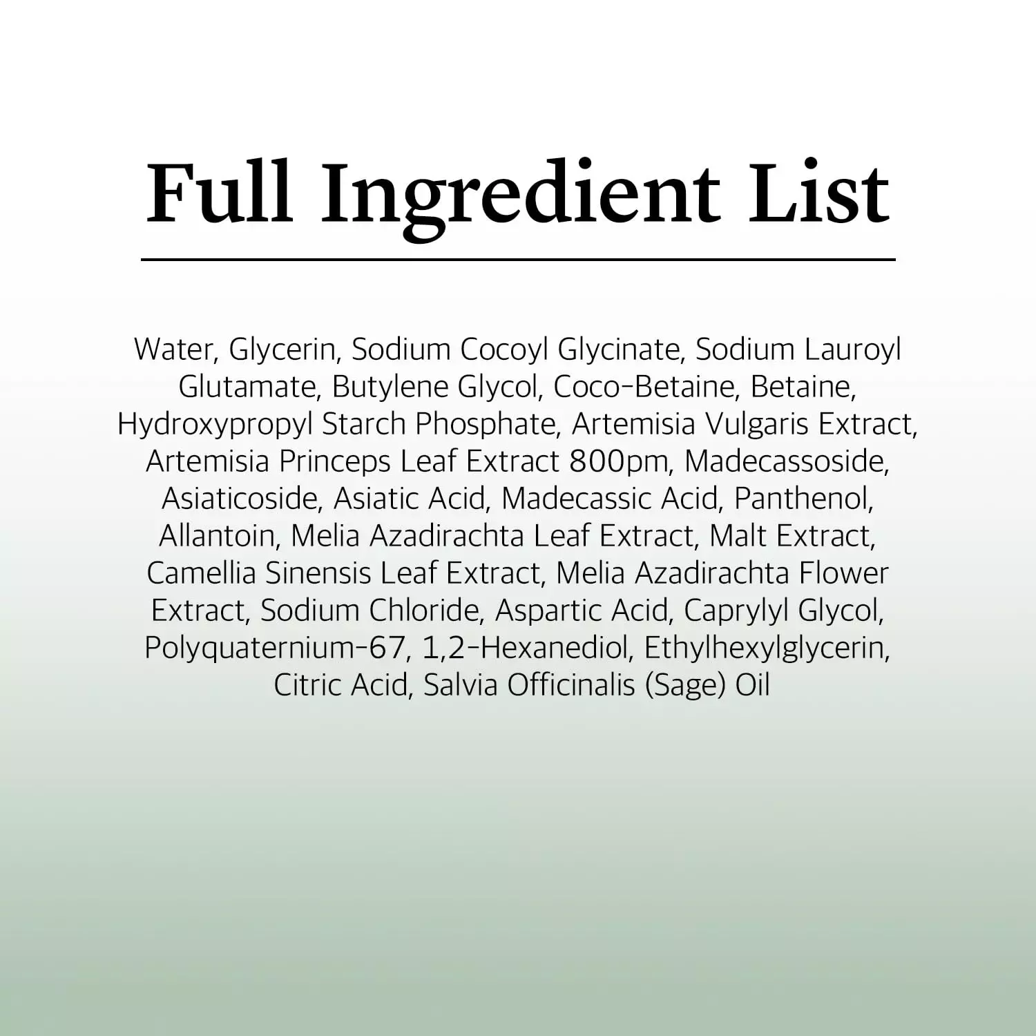 Round Lab Mugwort Calming Cleanser (150ml)