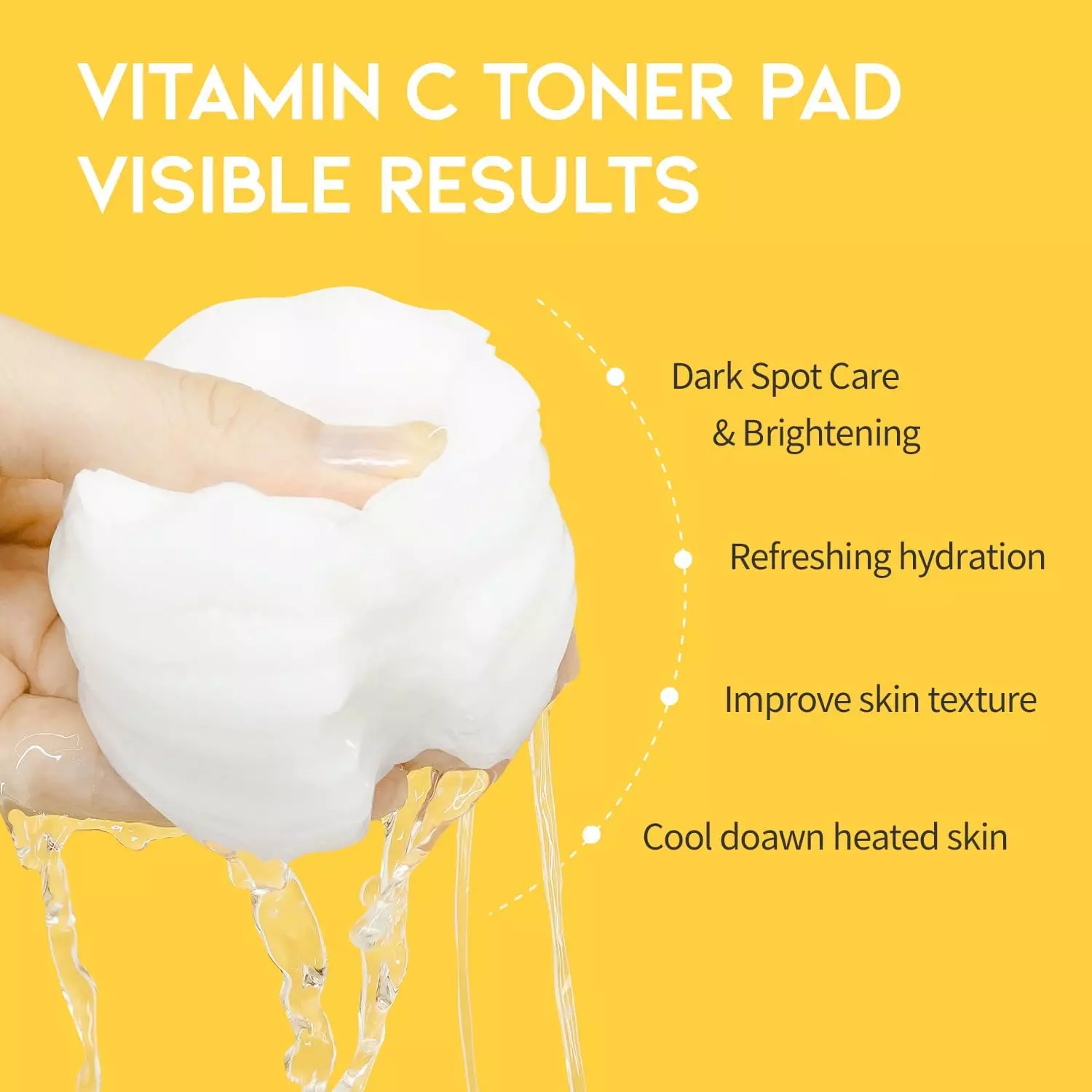 OOTD Vitamin C Dark Spot Toner Pad (120ml)