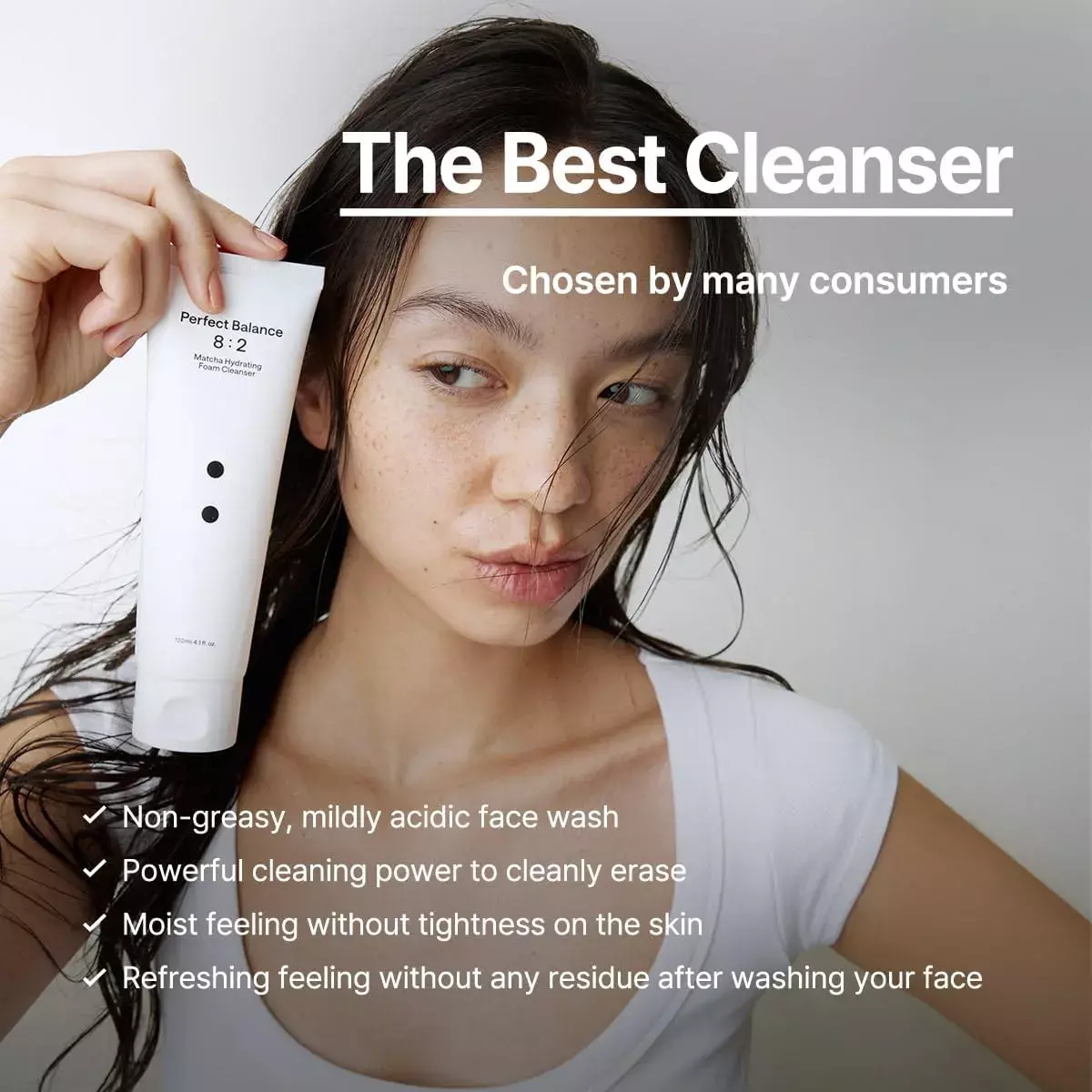 B_LAB Matcha Hydrating Foam Cleanser (120ml)