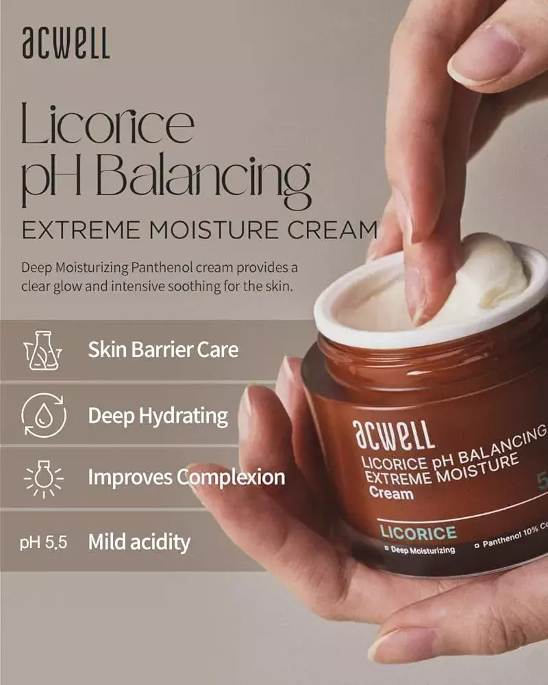 Acwell Licorice Ph Balancing Extreme Moisture Cream
