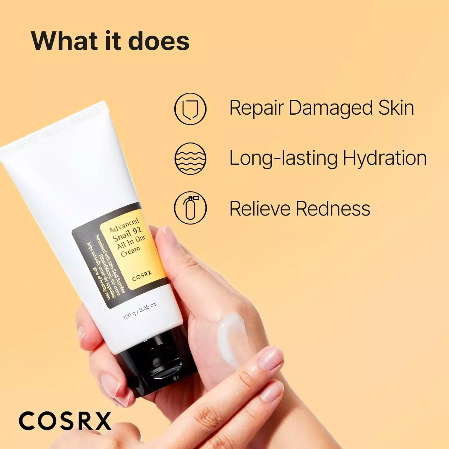 Cosrx Advanced Snail 92 All in One Cream Tube (100g)