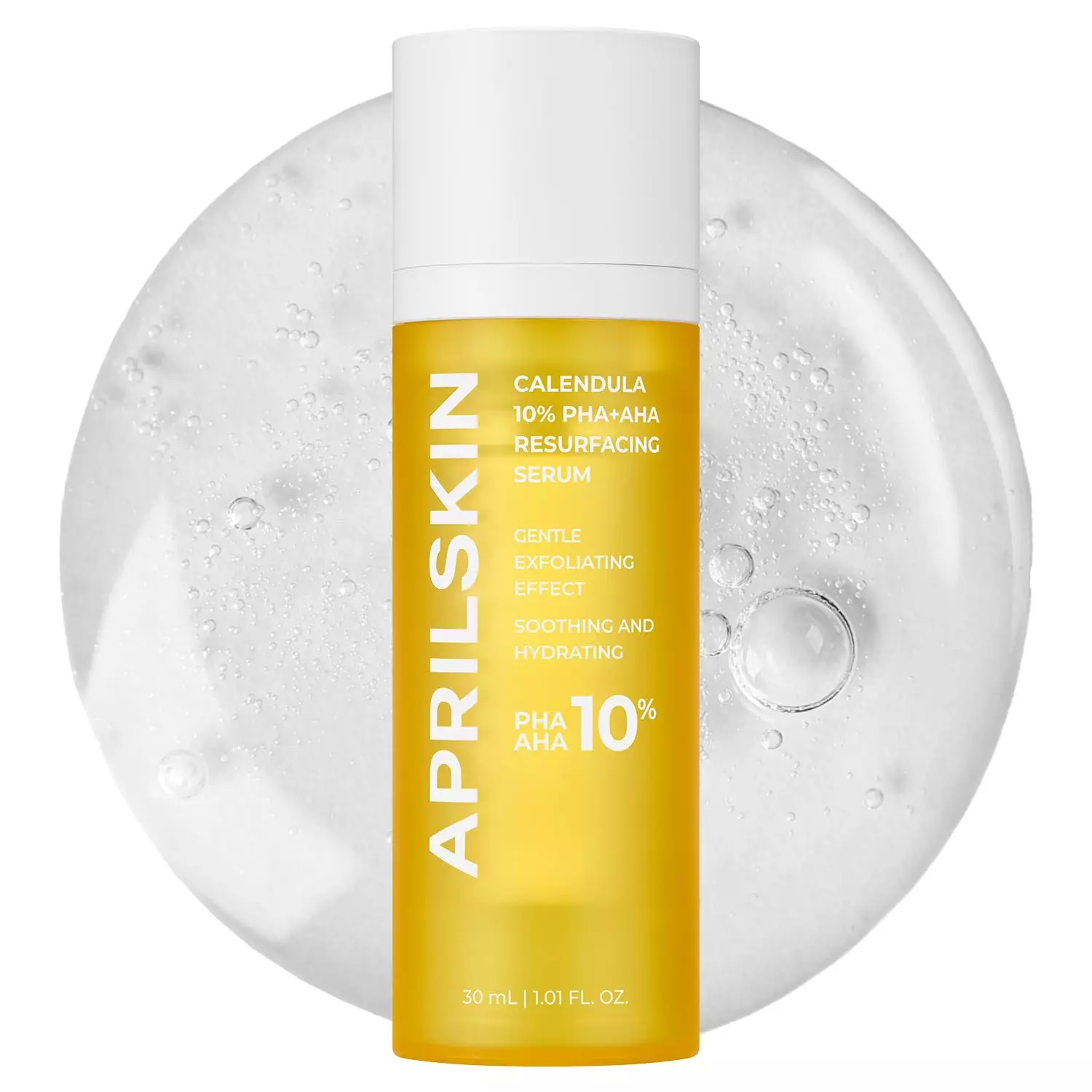 April Skin Calendula 10% PHA+AHA Resurfacing Serum 30ML