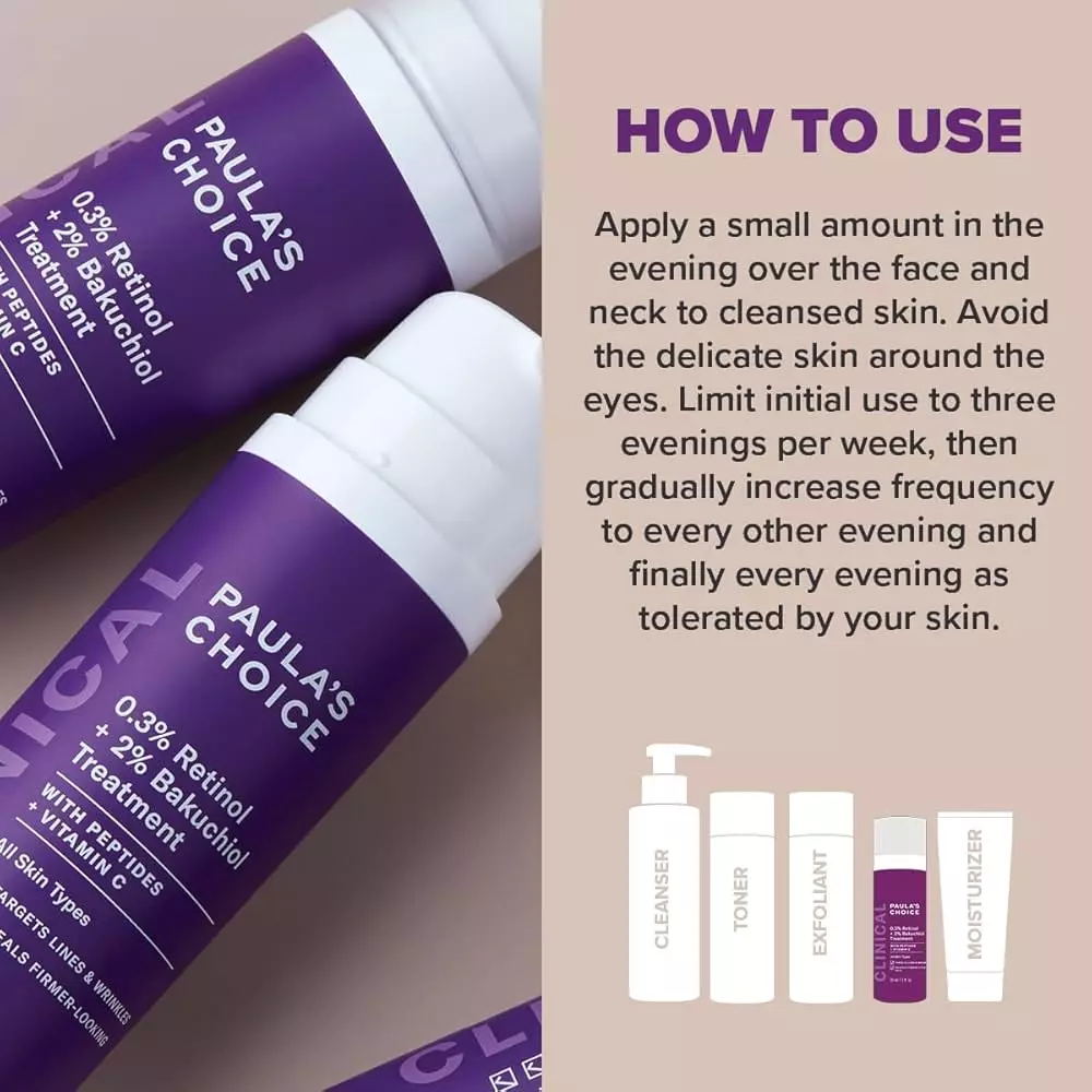 Paulas Choice Clinical 0.3% Retinol + 2% Bakuchiol Treatment