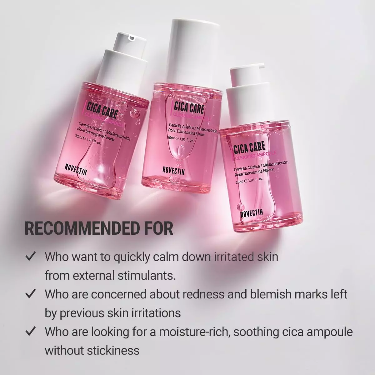 Rovectin Cica Care Clearing Ampoule (30ml)
