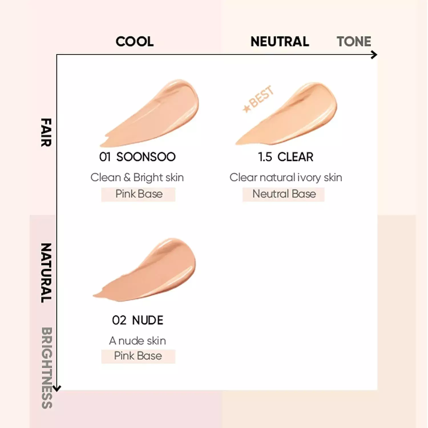 Amuse Dew Jelly Vegan Cushion SPF 38 PA+++ 02 NUDE