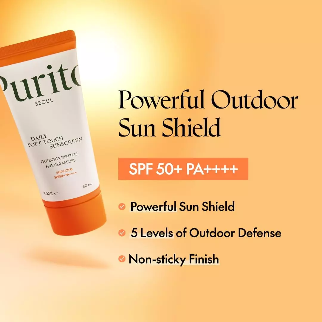 Purito Daily Soft Touch Sunscreen SPF50+ PA++++ (60ml)