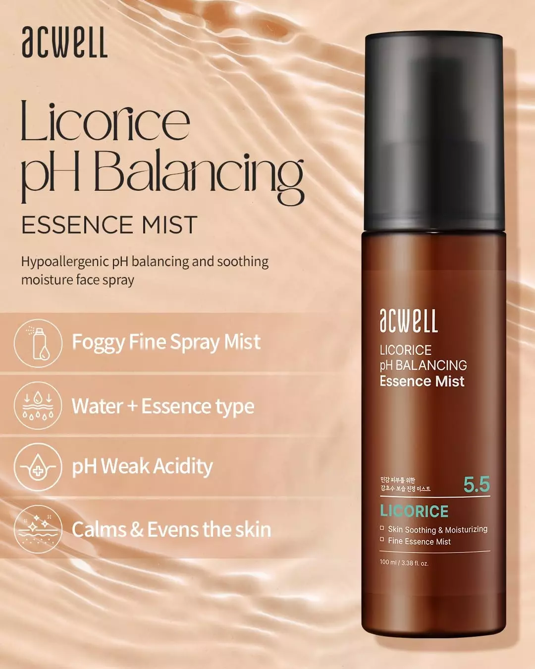 Acwell Licorice pH Balancing Essence Mist