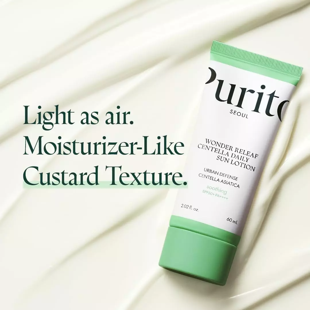 Purito Wonder Releaf Centella Daily Sun Lotion SPF 50+ PA++++ (60ml)
