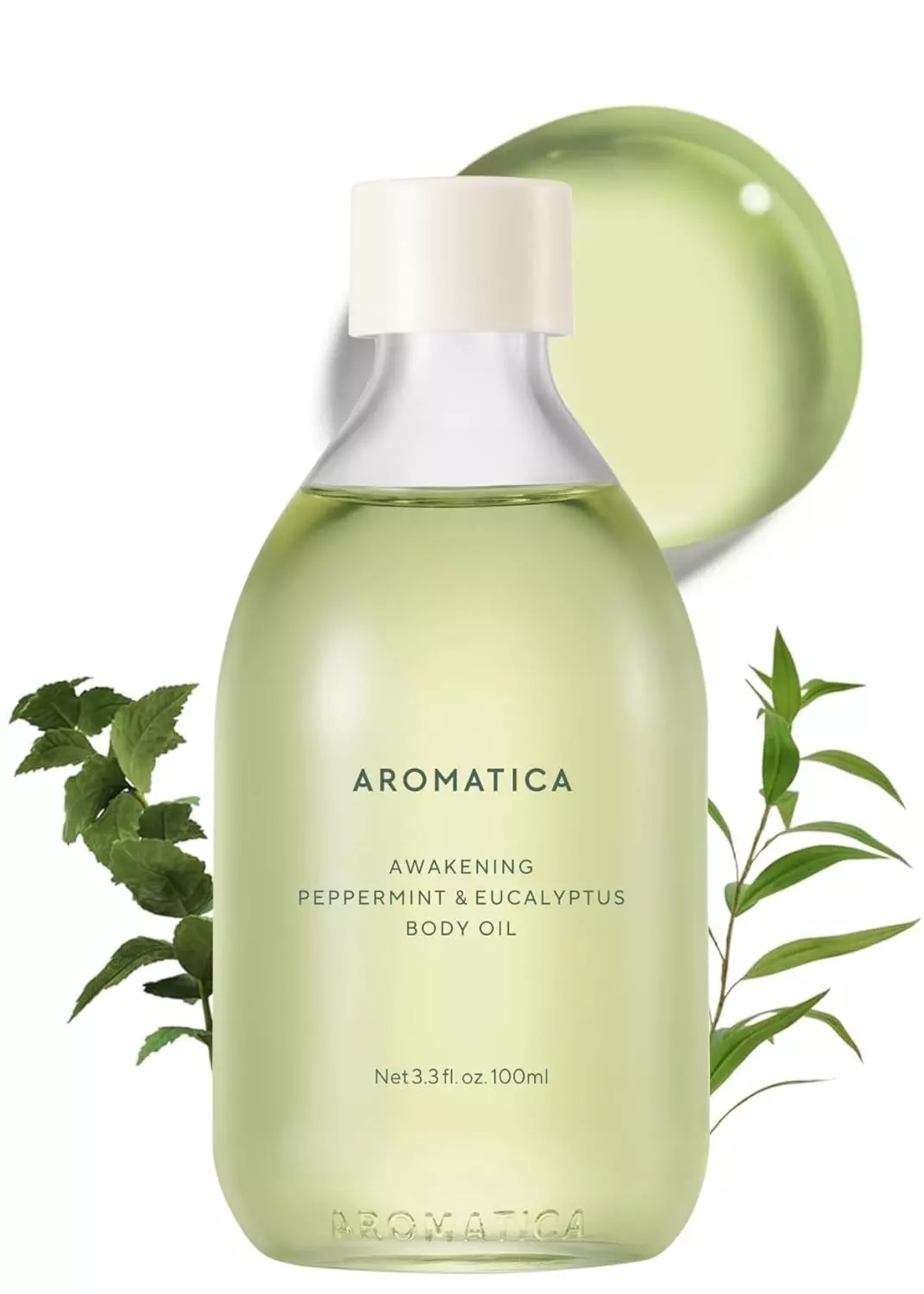 Aromatica Awakening Body Oil Peppermint & Eucalyptus ( EXP : 24/07/2025 )