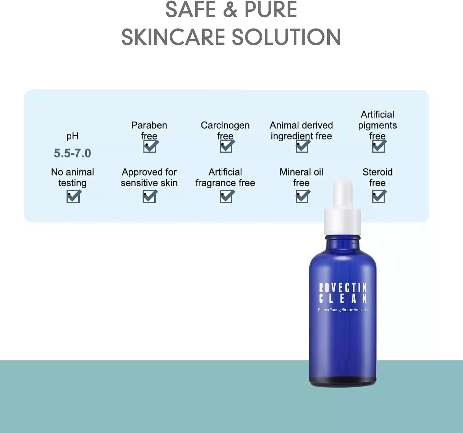 Rovectin Clean Forever Young Biome Ampoule (50ml)
