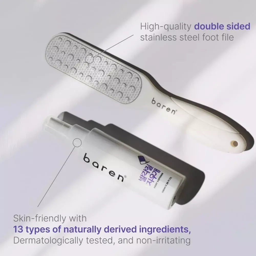 Baren Foot Callus Eraser Home Set (140ml)