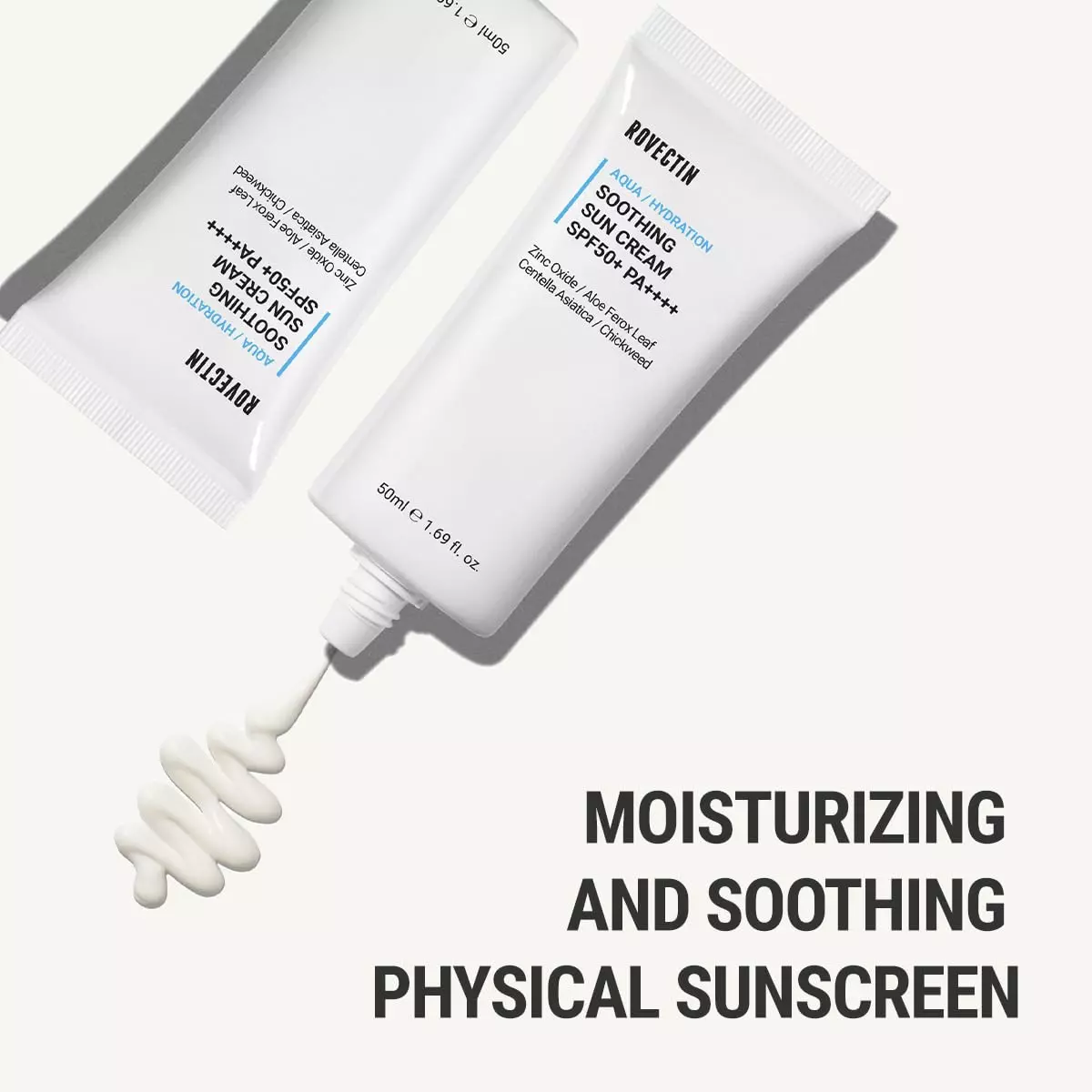 Rovectin Aqua Soothing Sun Cream SPF 50+ PA++++ (50ml)