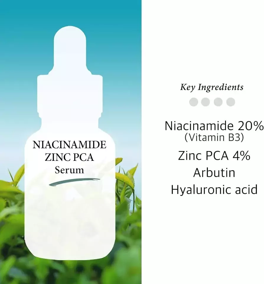 Cos De BAHA Niacinamide 20% + Zinc 4% Serum (30ml)