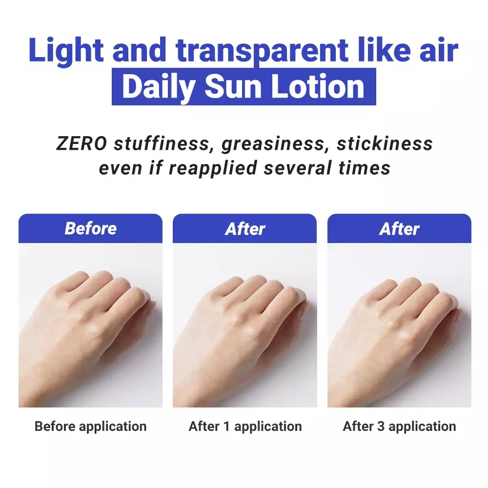 Real barrier moisture lotion SPF 50+ PA++++ (40ml)