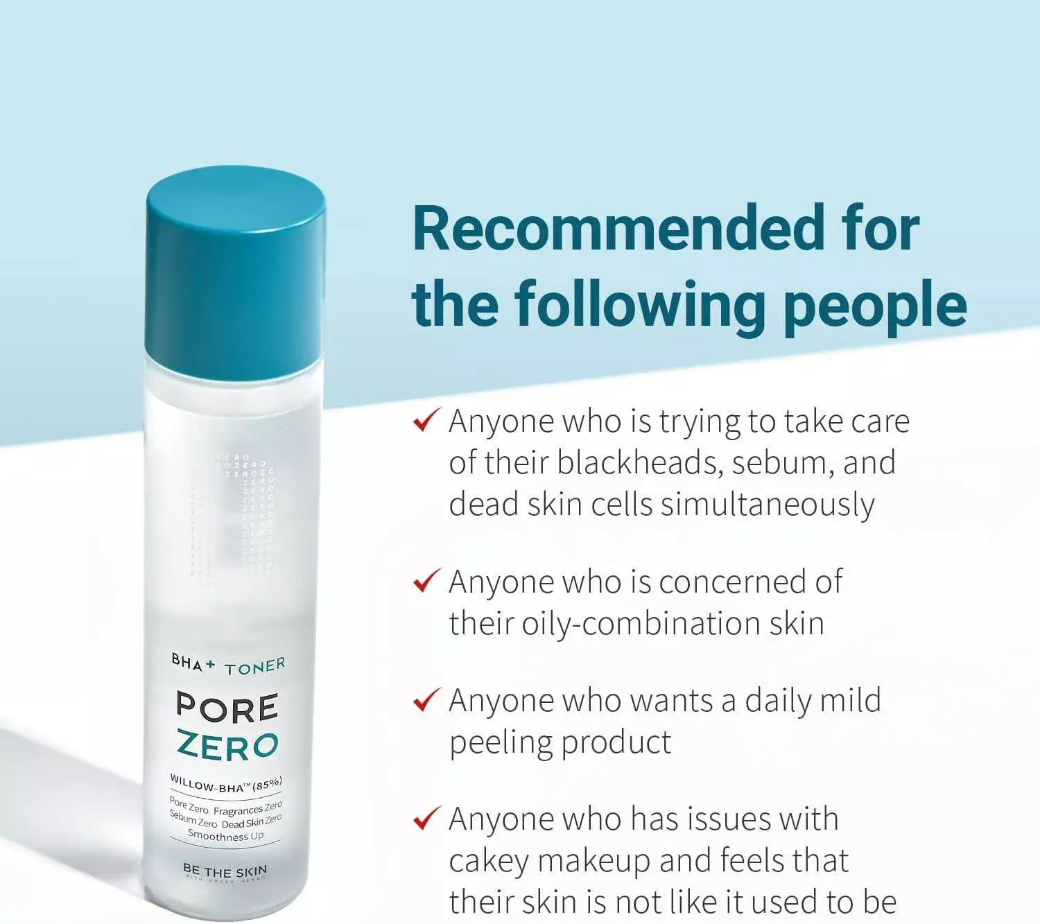 Be The Skin BHA+ Pore Zero Toner (150ml)