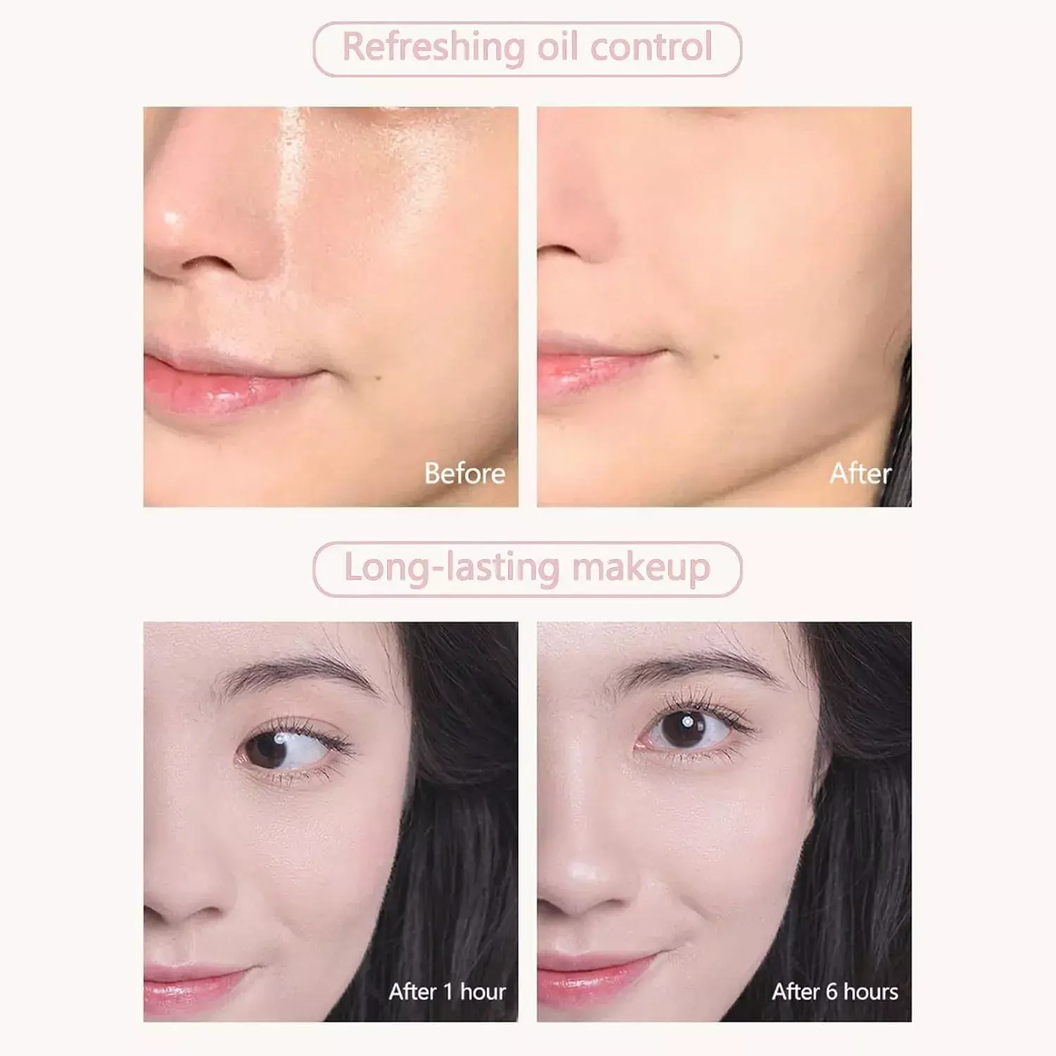 Gecomo Matte Concealer Sweat‑Proof Finishing Powder -Natural (8g)