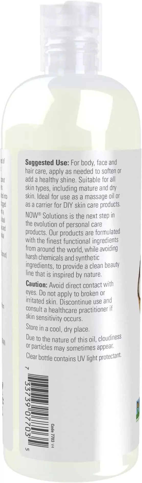 Now Foods Liquid Coconut Oil 473ml
