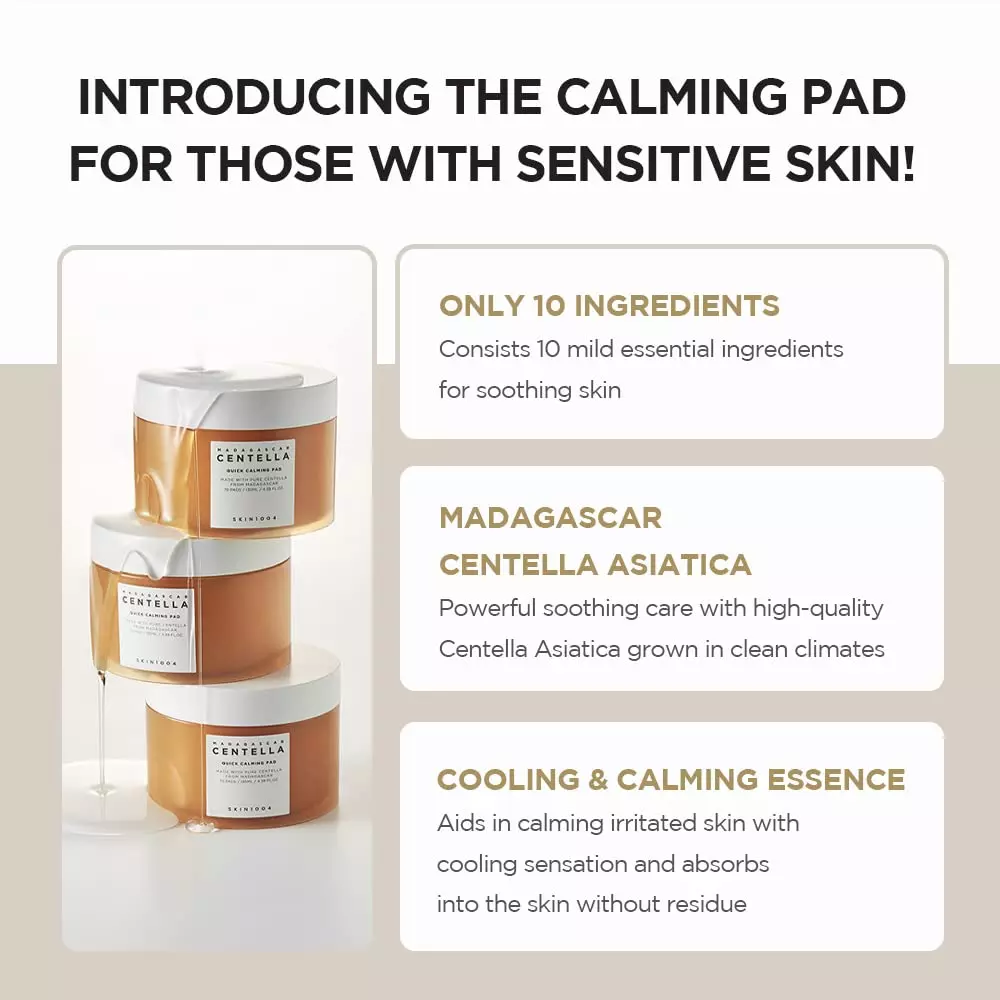 Skin1004 Centella Quick Calming Pad (70ea)
