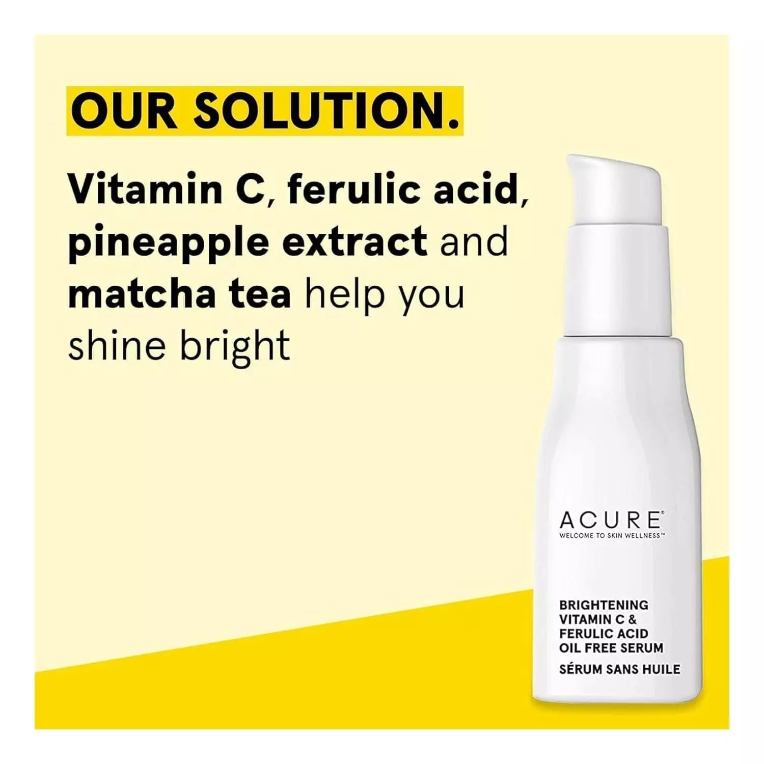 Acure Brightening Vitamin C & Ferulic Acid Serum