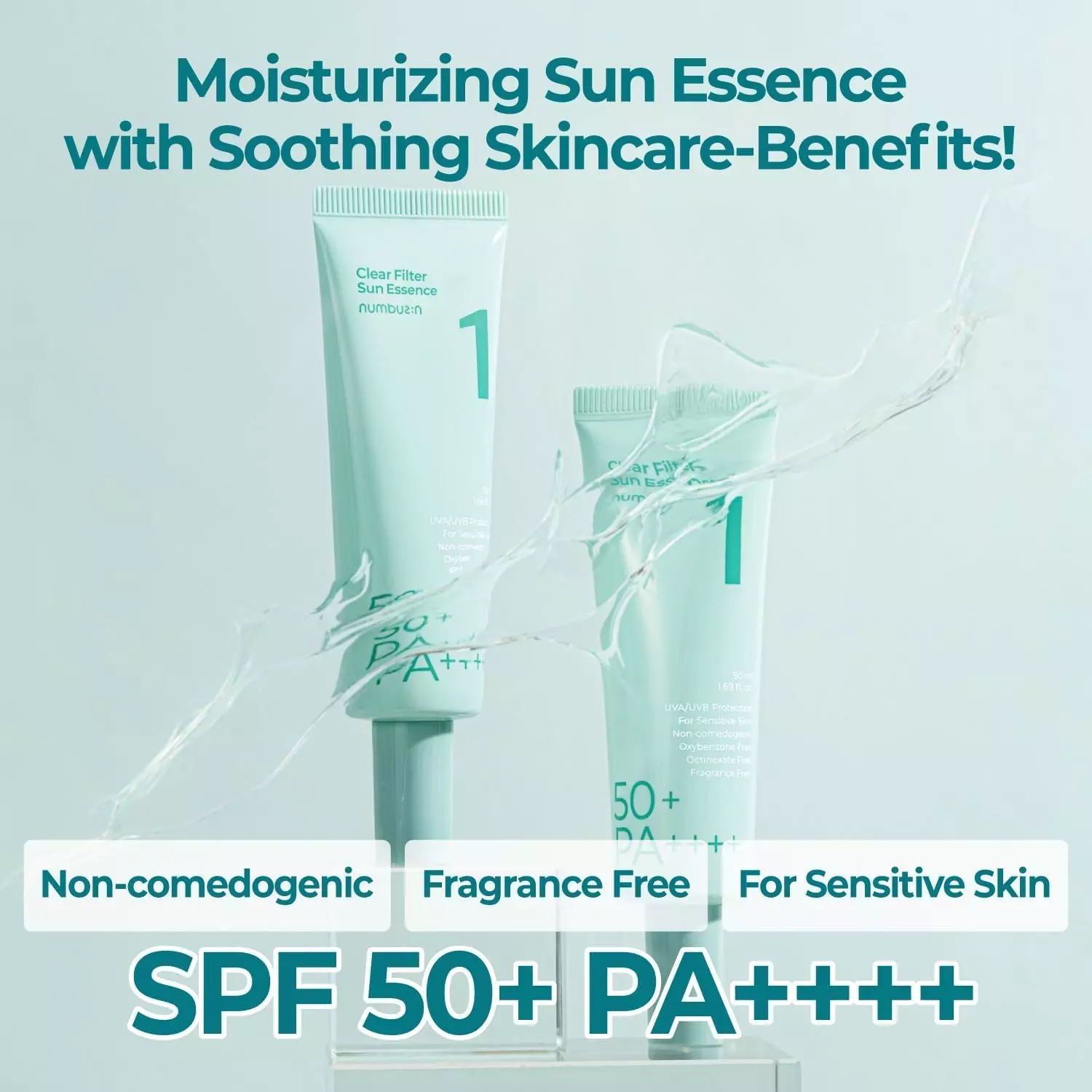 Numbuzin No.1 Clear Filter Sun Essence SPF50+ PA++++