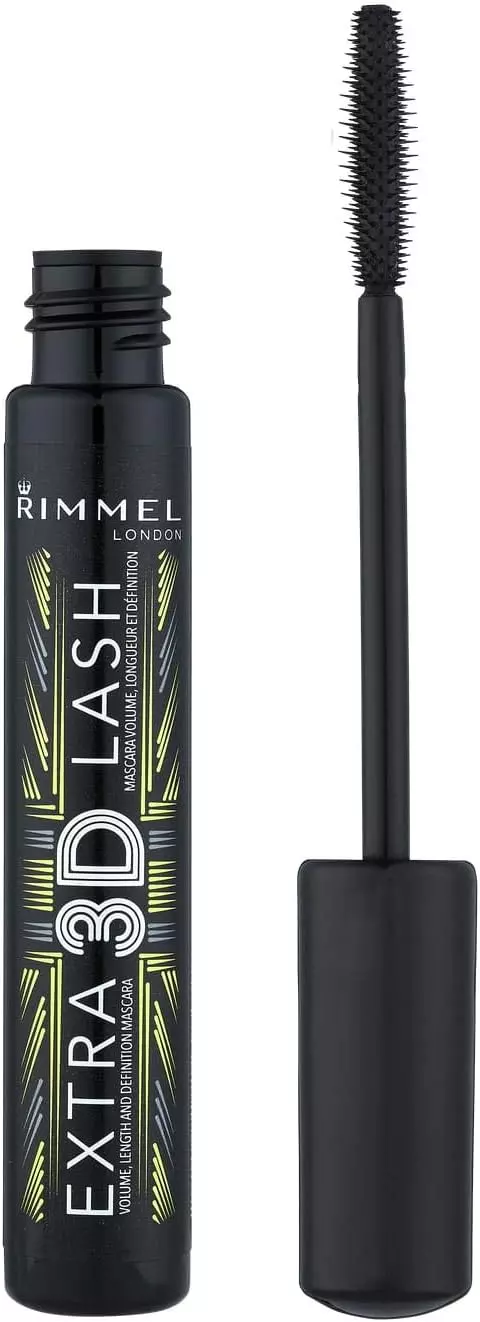 Rimmel London  Extra 3D Lash Volume Mascara  003 Extreme Black (8ml)