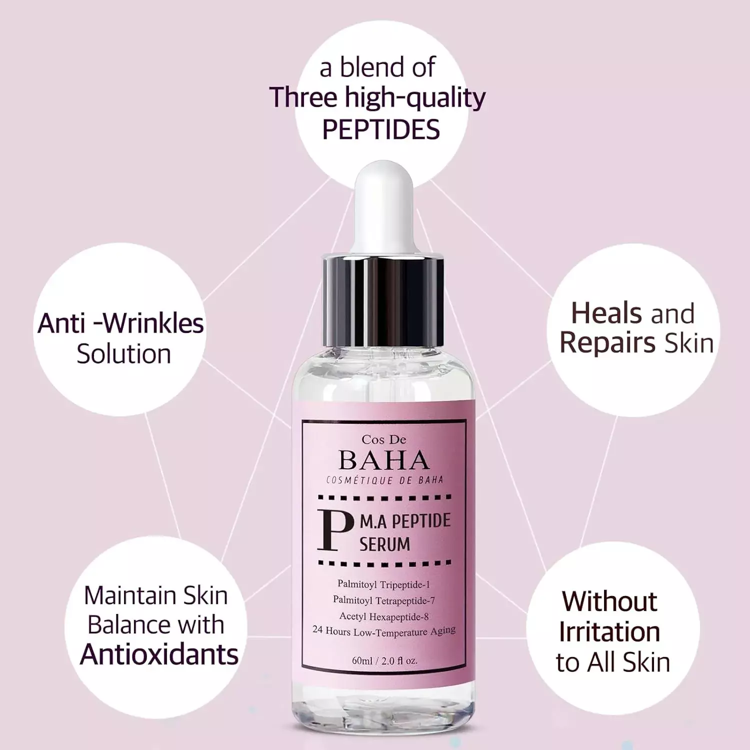 Cos De BAHA Peptide Serum (60ml)