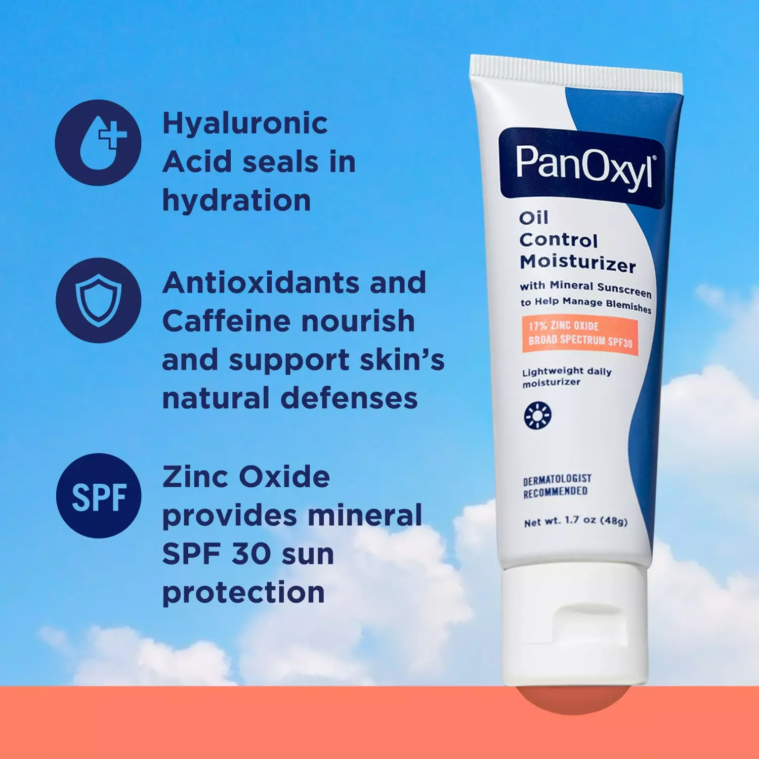 PanOxyl AM Oil Control Moisturizer SPF 30