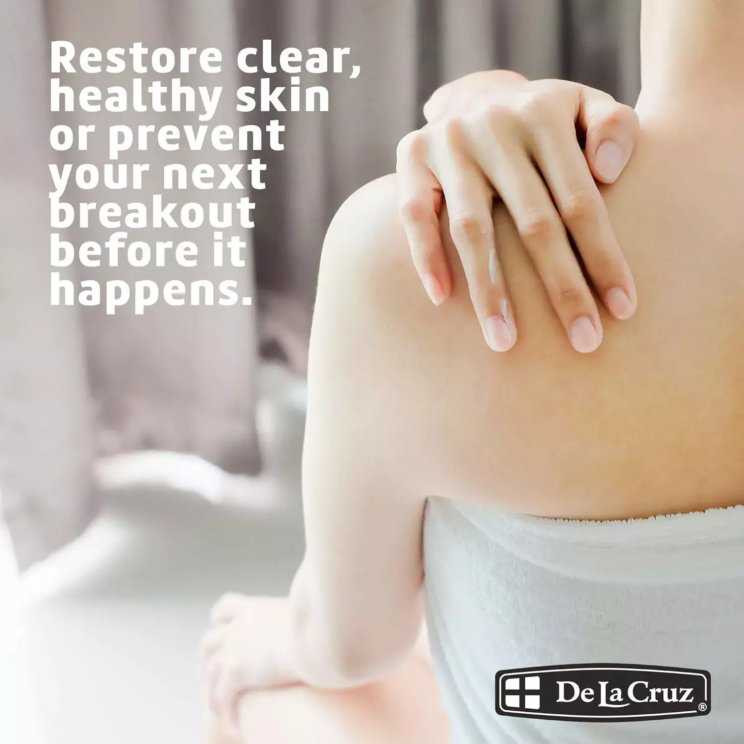 De La Cruz Acne Treatment for Sensitive Skin with 5% Sulfur