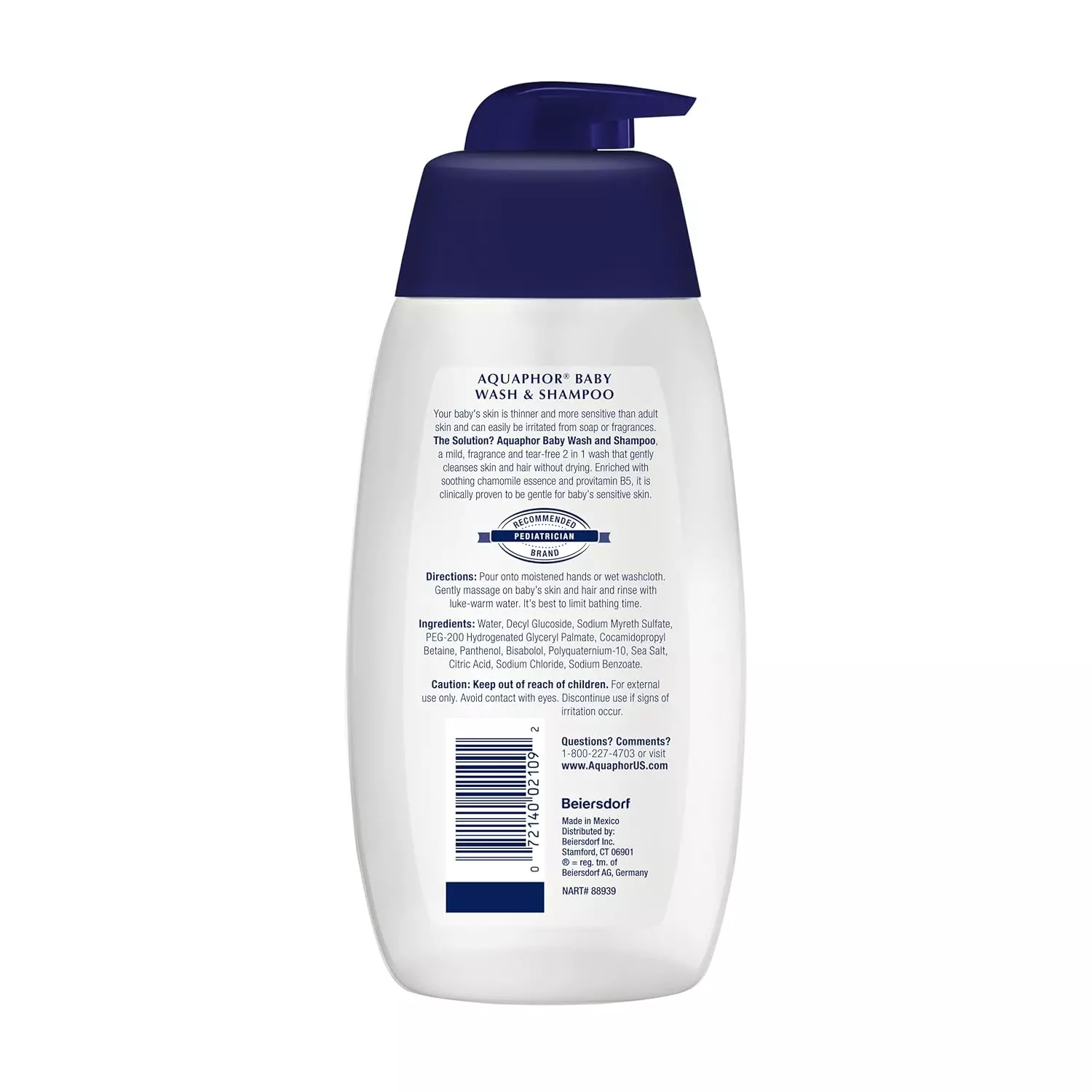 Aquaphor Baby Wash & Shampoo