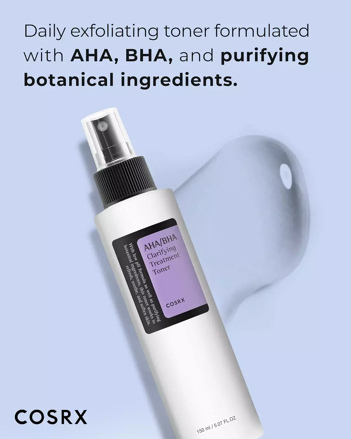 Cosrx AHA/BHA Clarifying Treatment Toner (150ml)