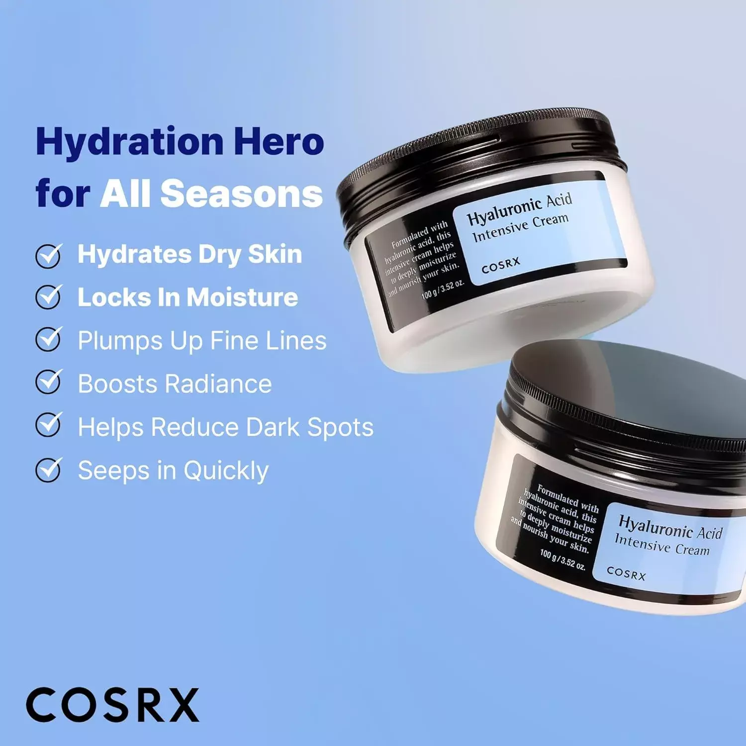 Cosrx Hyaluronic Acid Intensive Cream (100g)