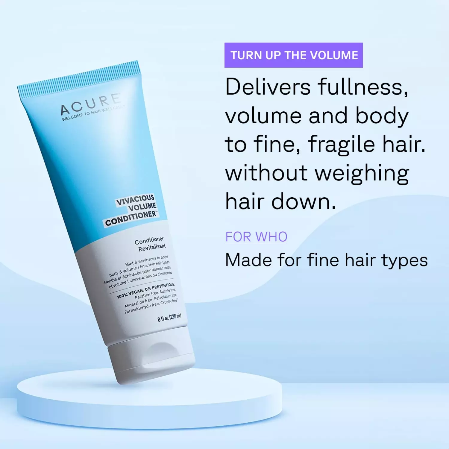 Acure Vivacious Volume Conditioner