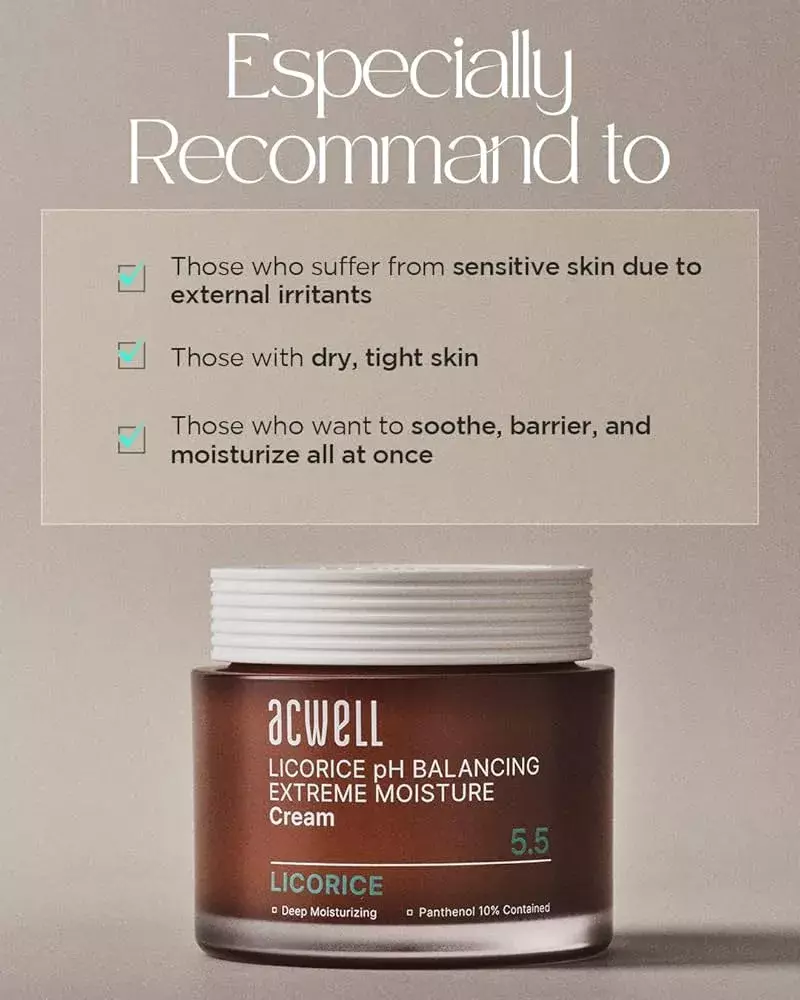 Acwell Licorice Ph Balancing Extreme Moisture Cream