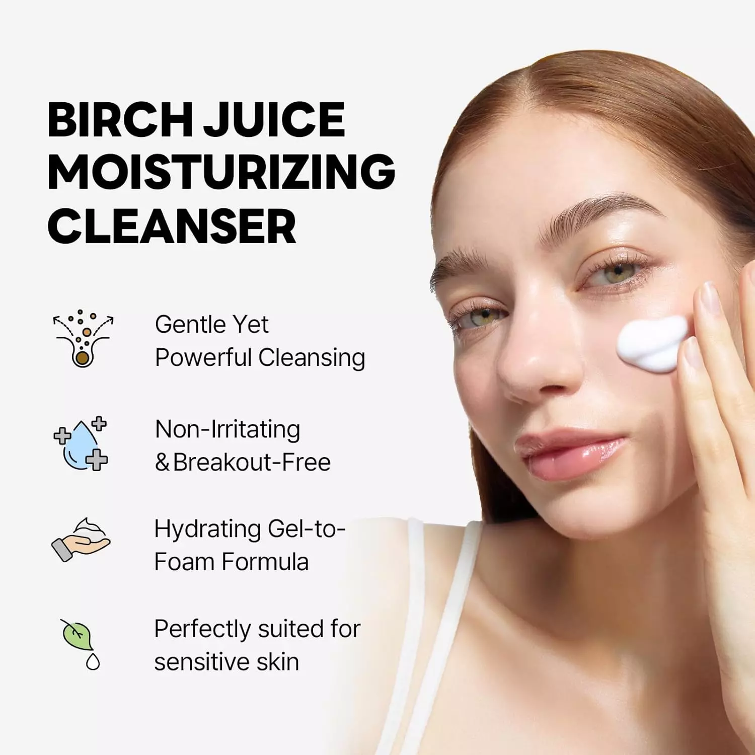 Round Lab Birch Moisturizing Cleanser (150ml)