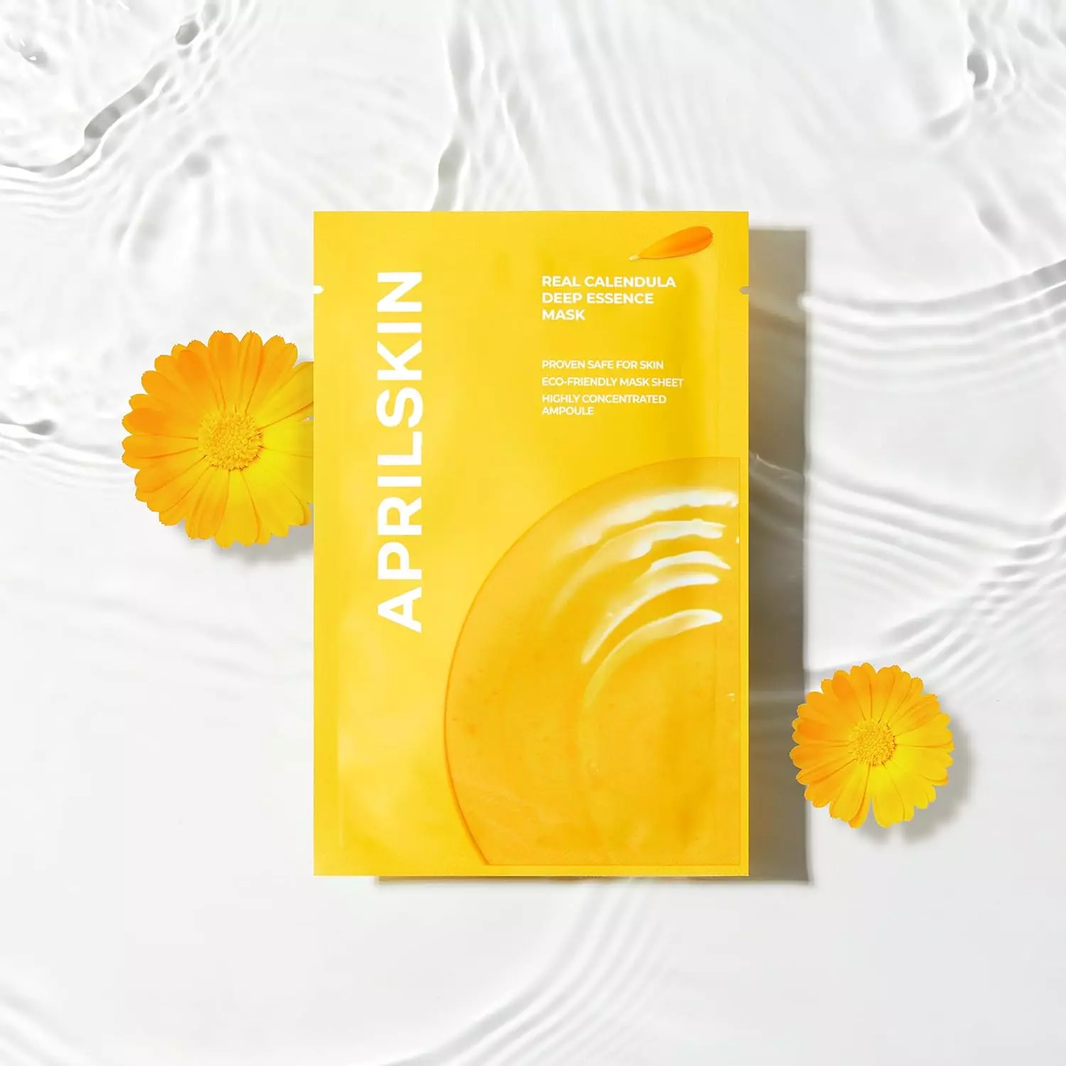 April Skin Real Calendula Deep Essence Mask