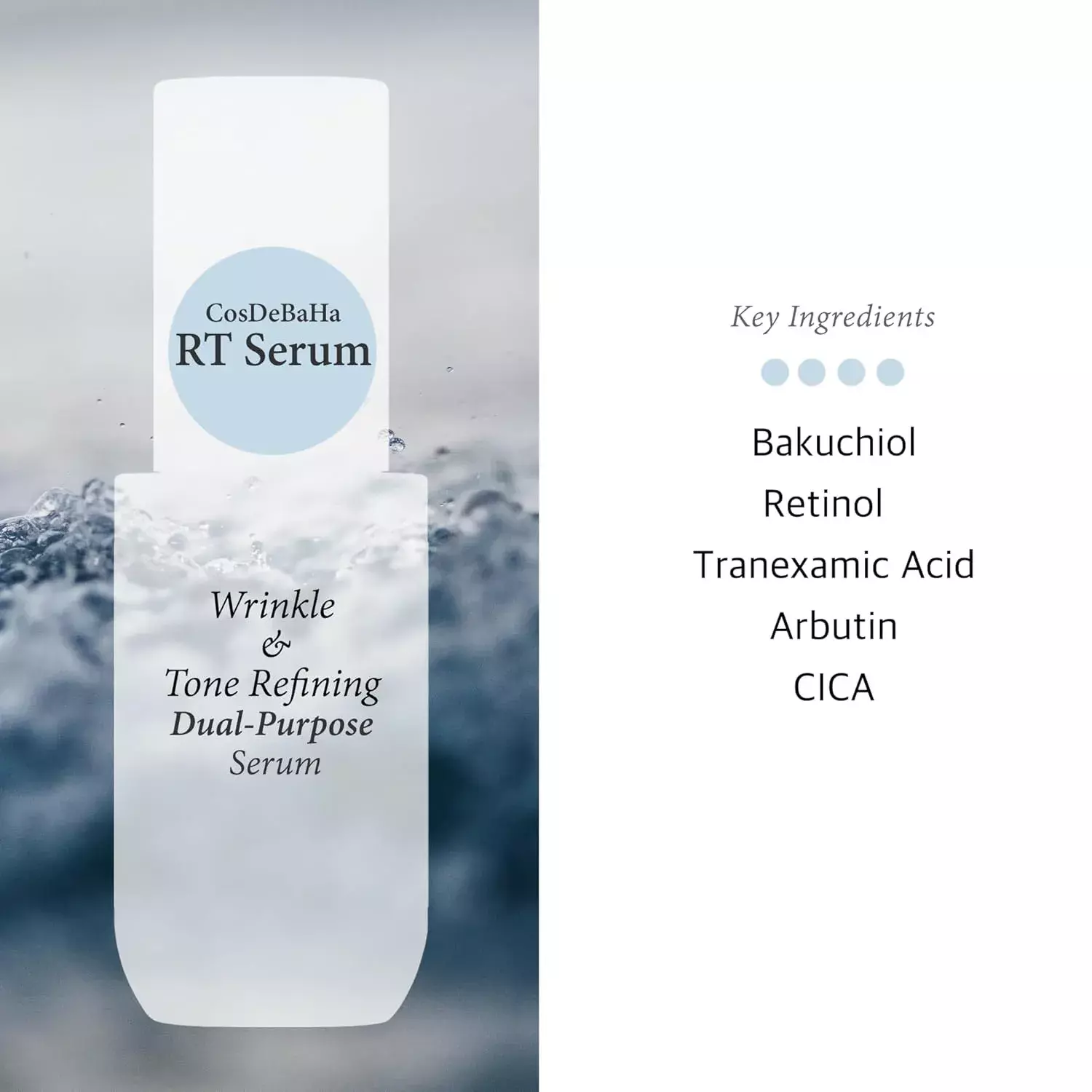 Cos De Baha Retinol & Tranexamic Acid Radiance Boost Facial Serum (30ml)