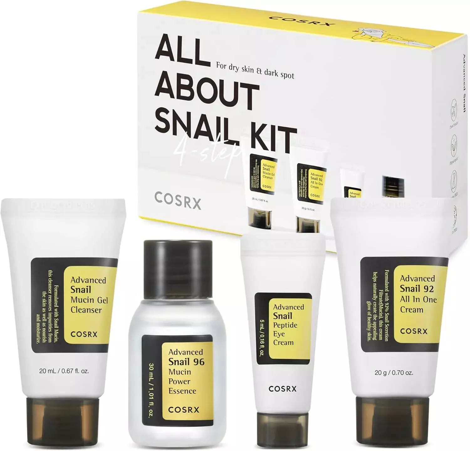 Cosrx All About Snail Kit 4-Step (75ml)