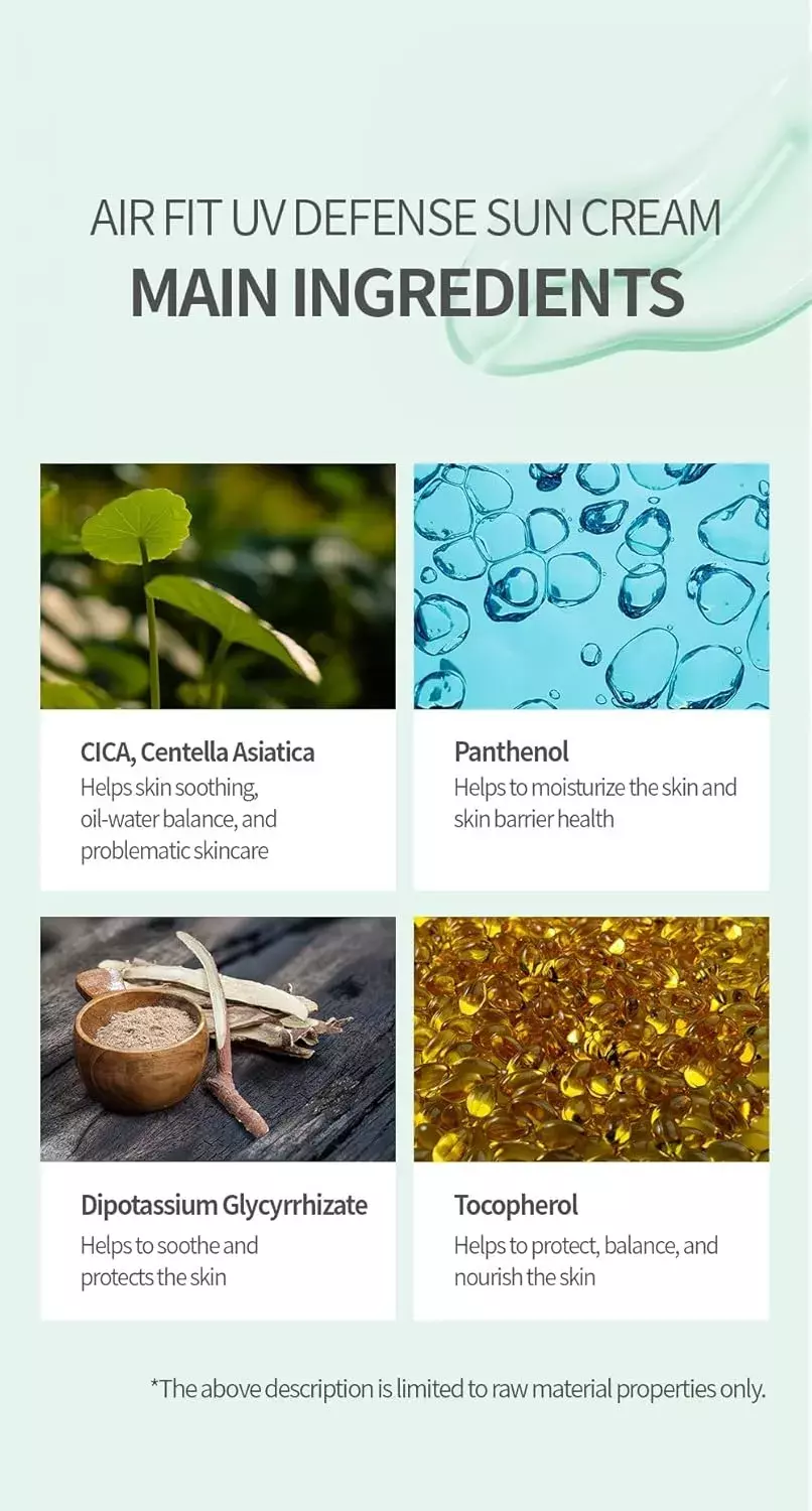 Benton Air Fit UV Defense Sun Cream SPF50+ PA++++ (50ml)