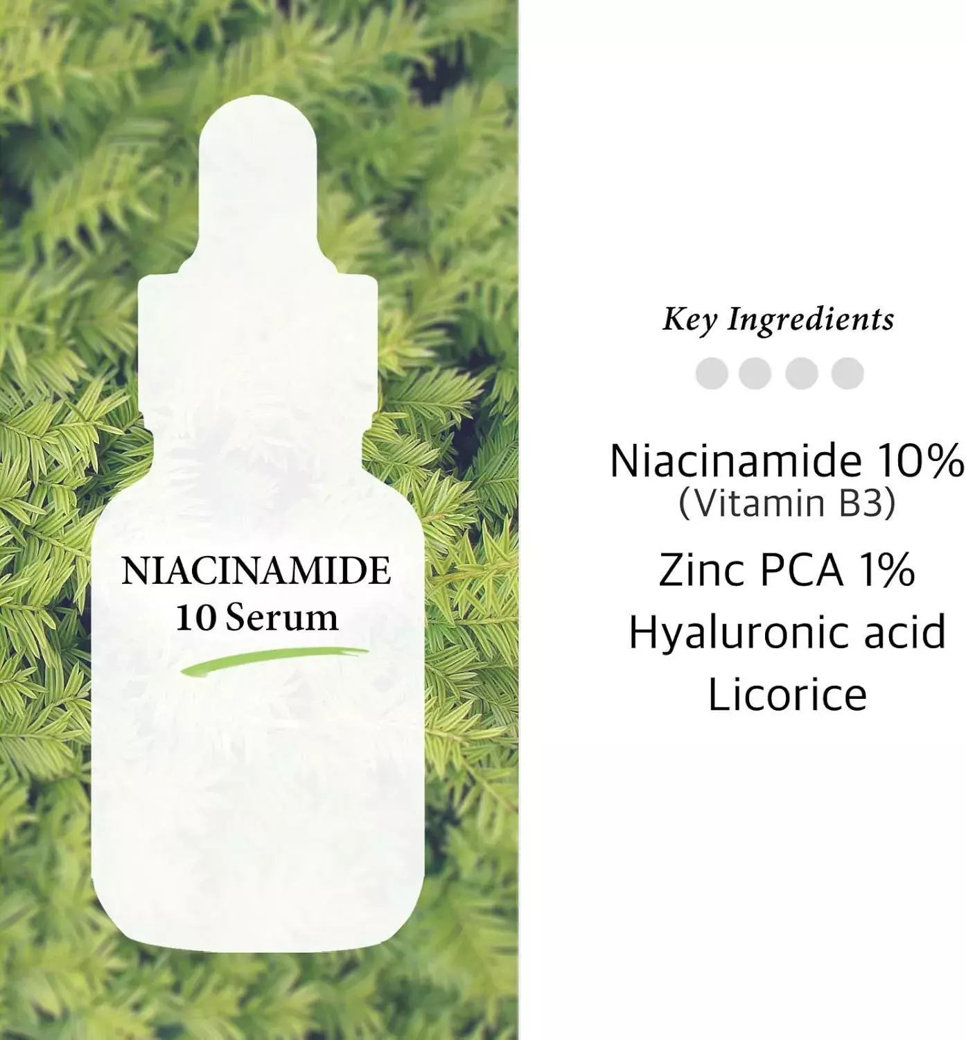 Cos De BAHA Niacinamide 10% + Zinc 1% Serum (30ml)