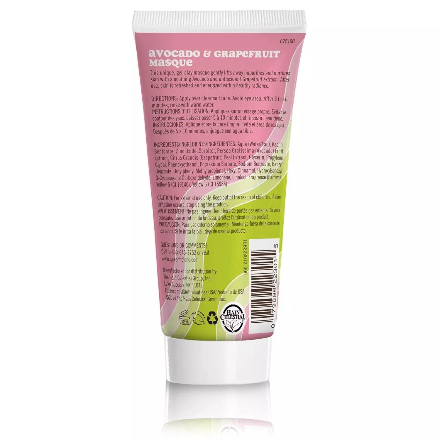 Queen Helene Avocado & Grapefruit Masque (170g)