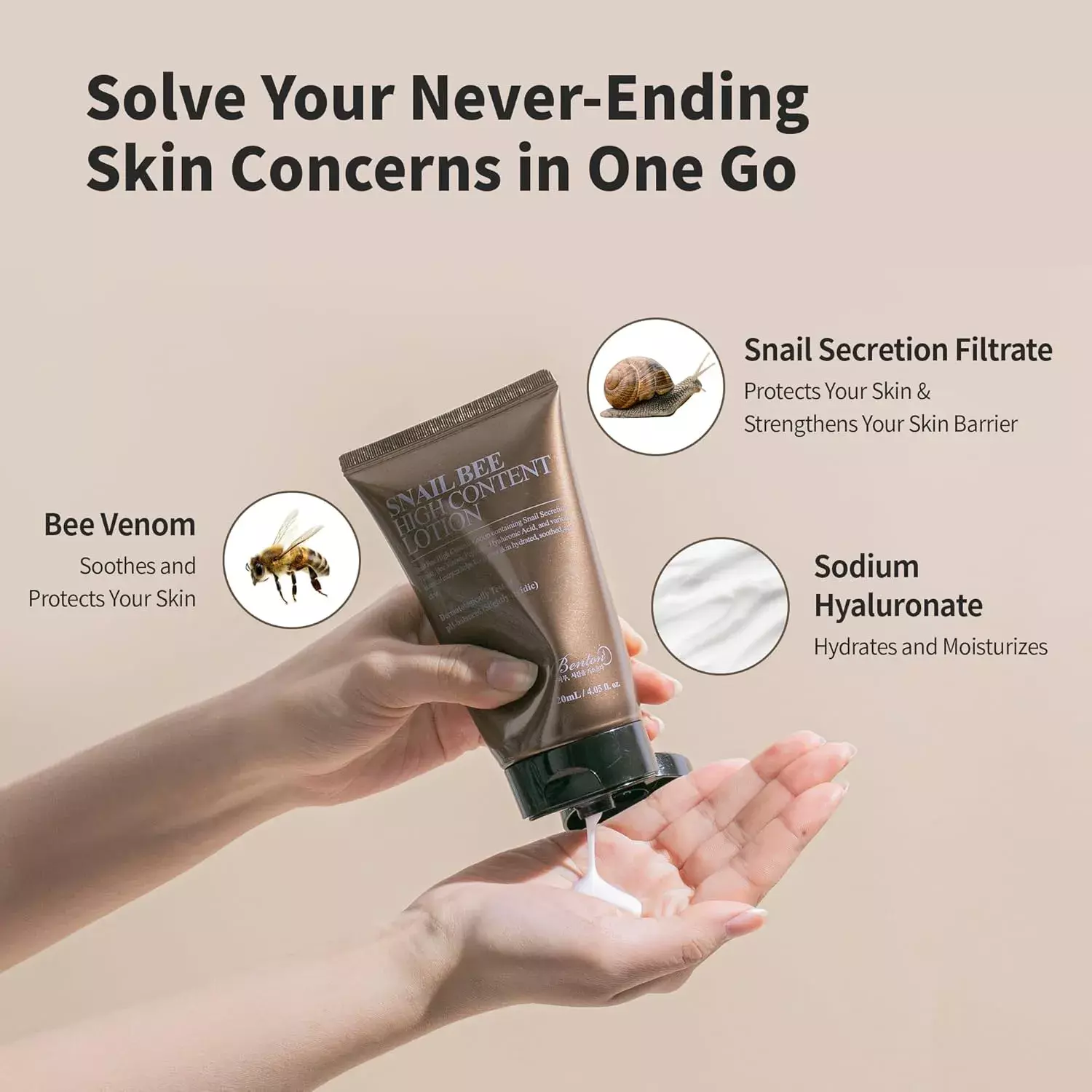 Benton Snail Bee High Content Lotion (120ml)