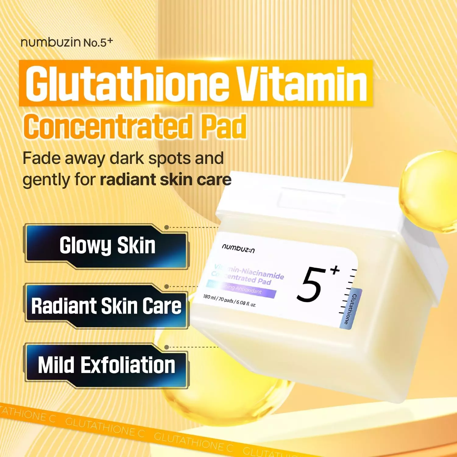 Numbuzin No.5 Vitamin-Niacinamide Concentrated Pad