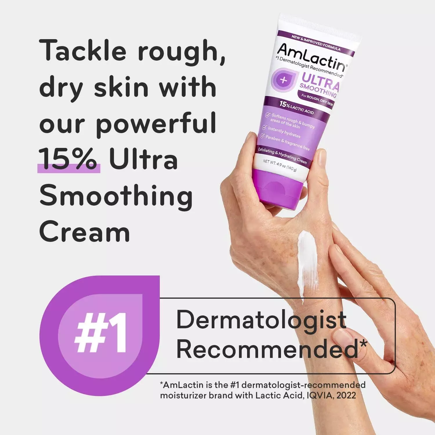 AmLactin Ultra Smoothing Intensely Hydrating And Moisturizing Cream