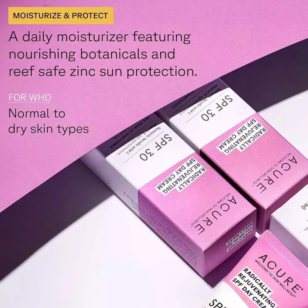 Acure Radically Rejuvenating SPF 30 Day Cream