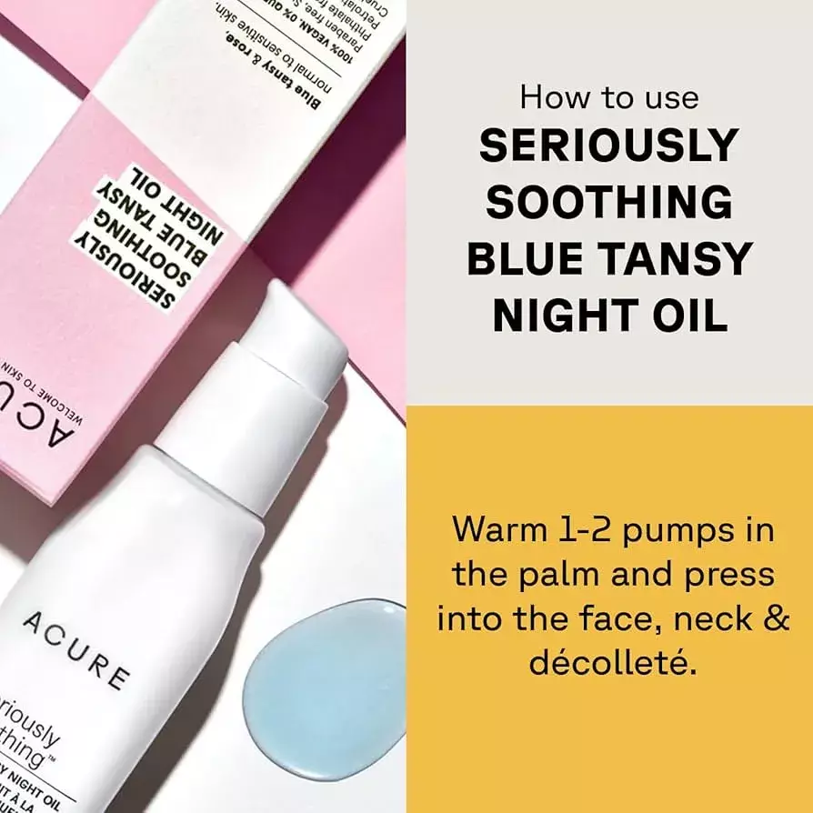 Acure Seriously Soothing Blue Tansy Night Oil