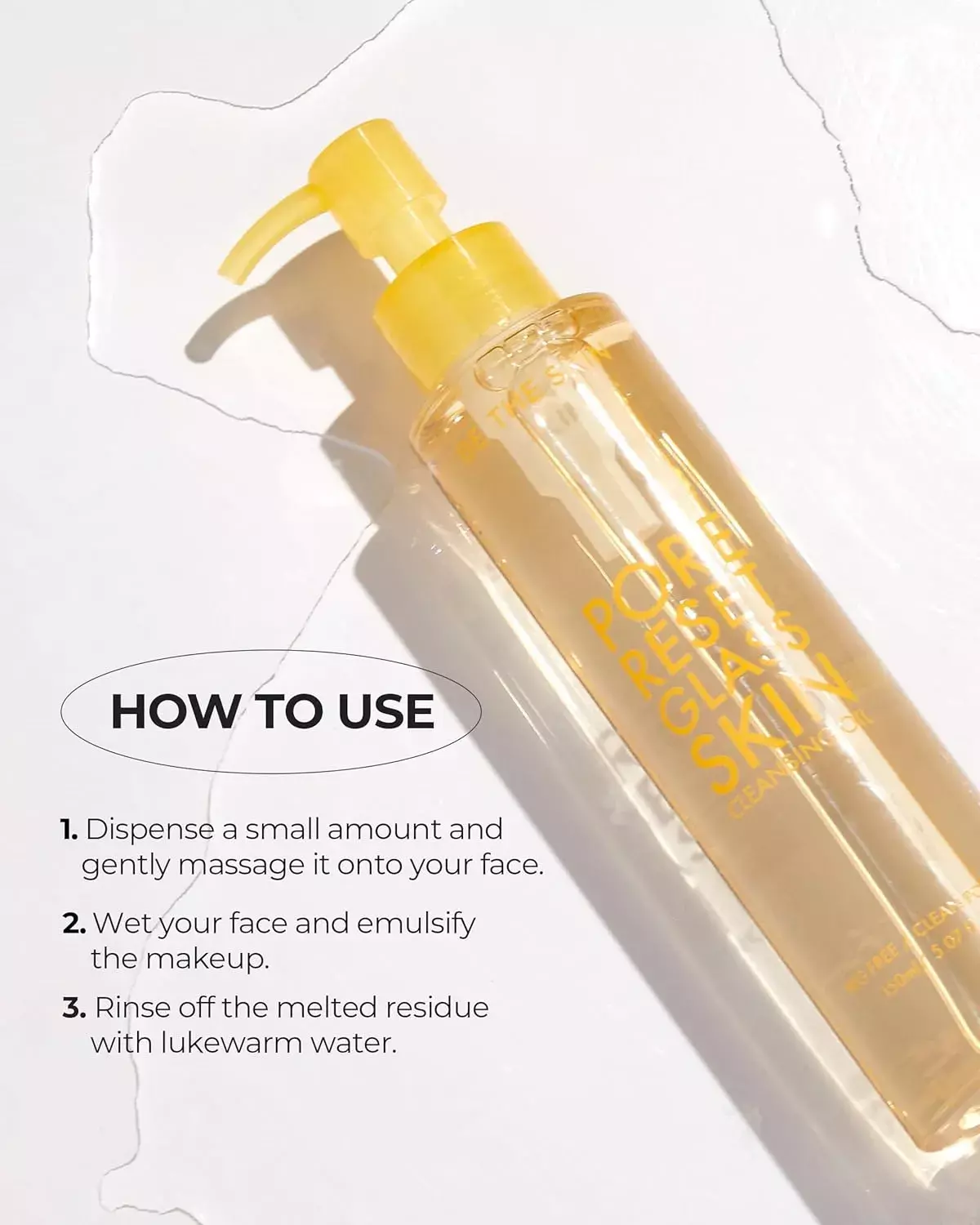 Be The Skin Pore Reset Glass Skin Cleansing Oil (150ml)