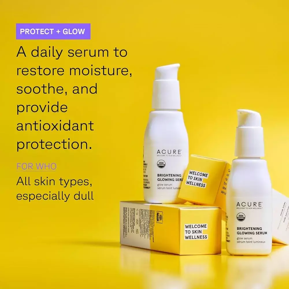 Acure Brightening Glowing Serum